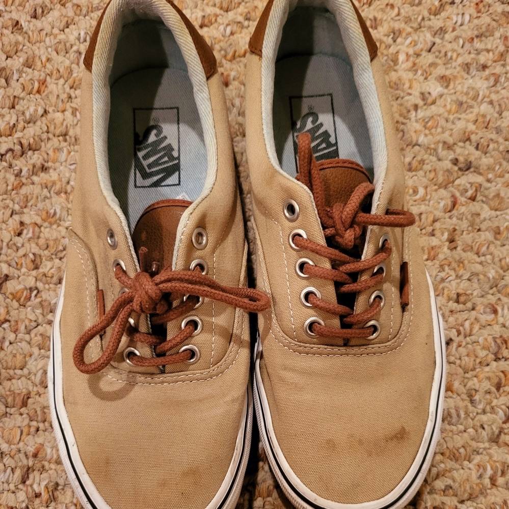 Vans Brown Tennis Shoes M 7.5 / W 9